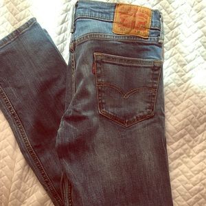 Levi 511 medium blue jeans
